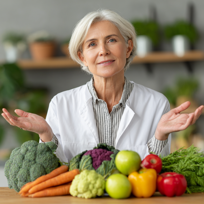 Консултация с диетолог за възрастни хора